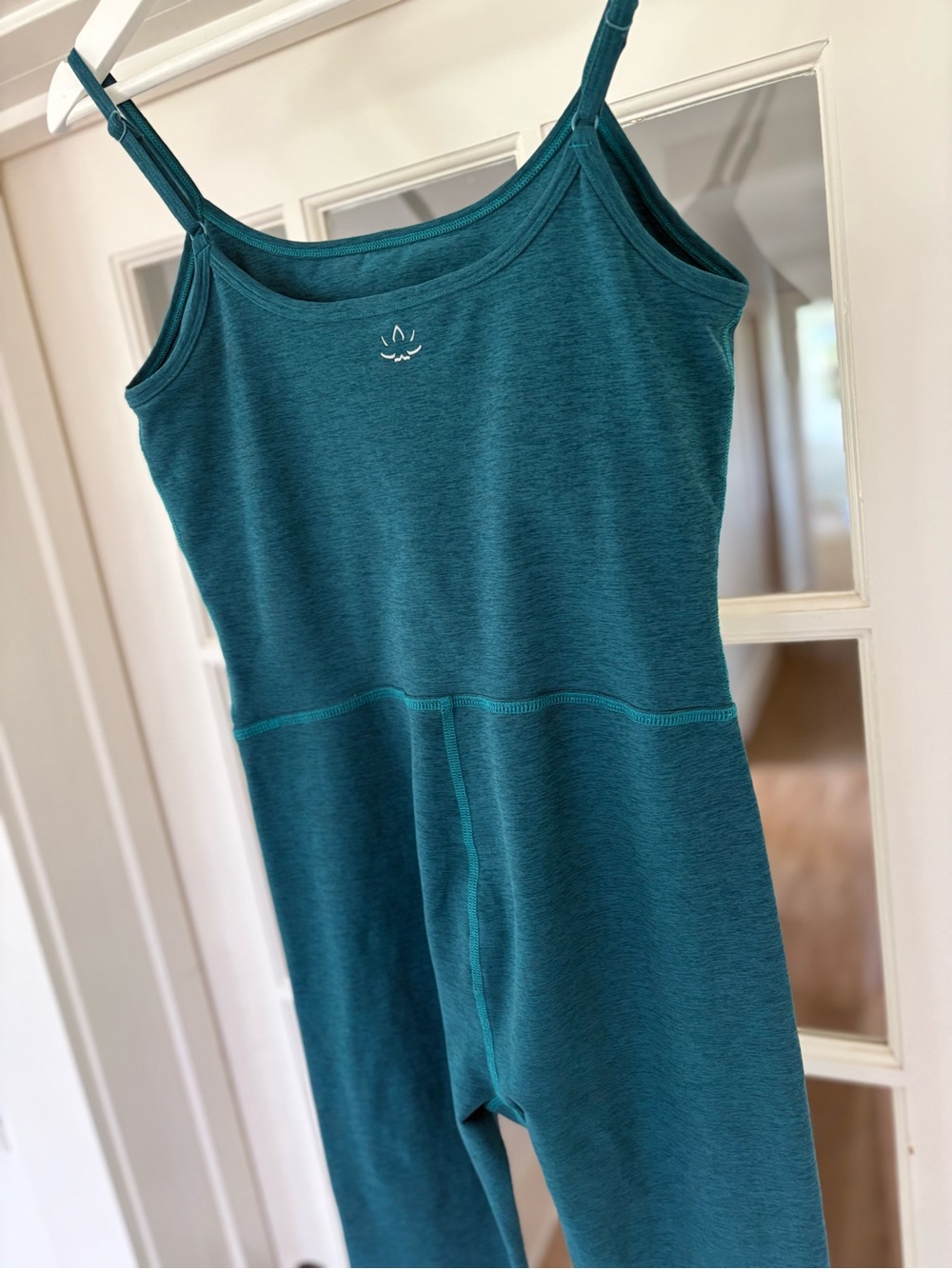 Beyond Yoga Teal Slim-Strap Seamless Jumpsuit L - Picture 5 of 7
